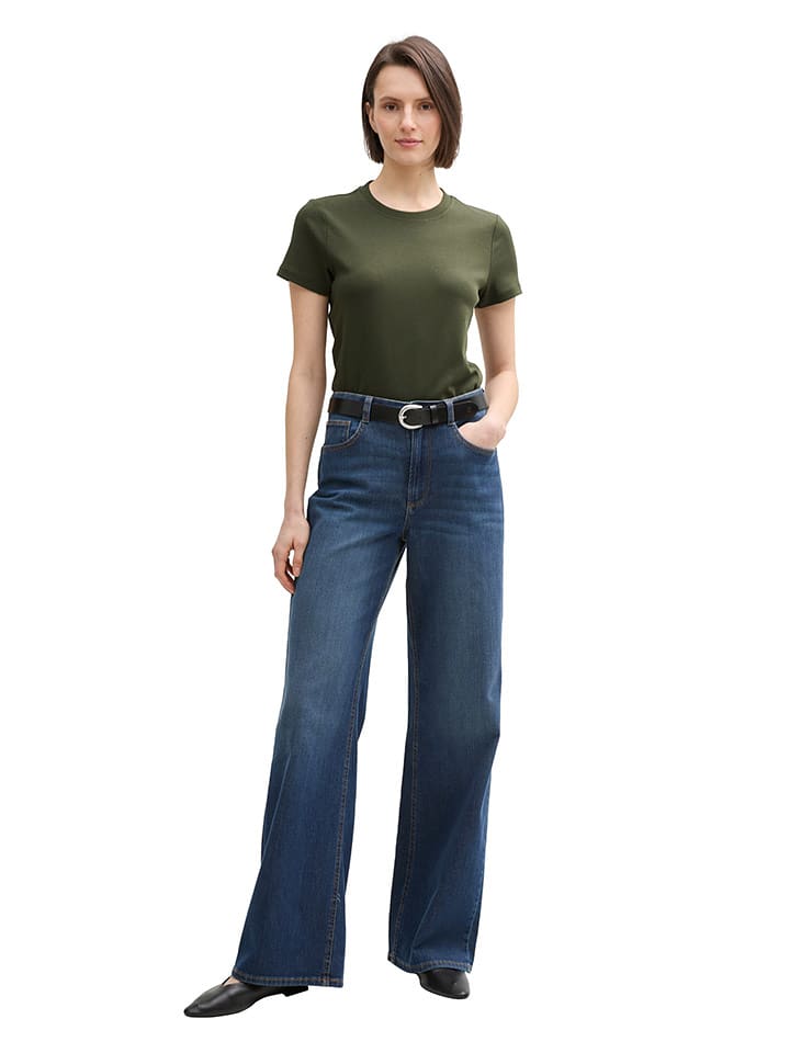 Tom Tailor Koszulka w kolorze khaki rozmiar: S