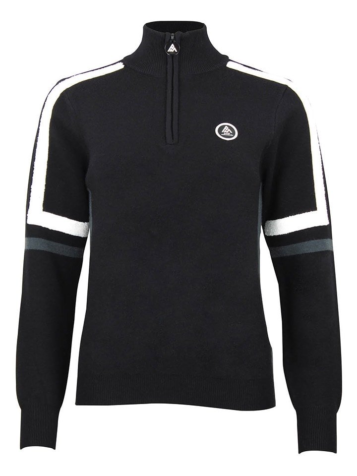 Peak Mountain Sweter "Asta" w kolorze czarnym rozmiar: M