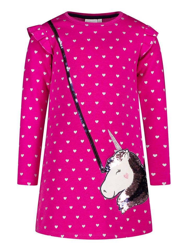 Salt and Pepper Sukienka dresowa w kolorze różowym rozmiar: 128