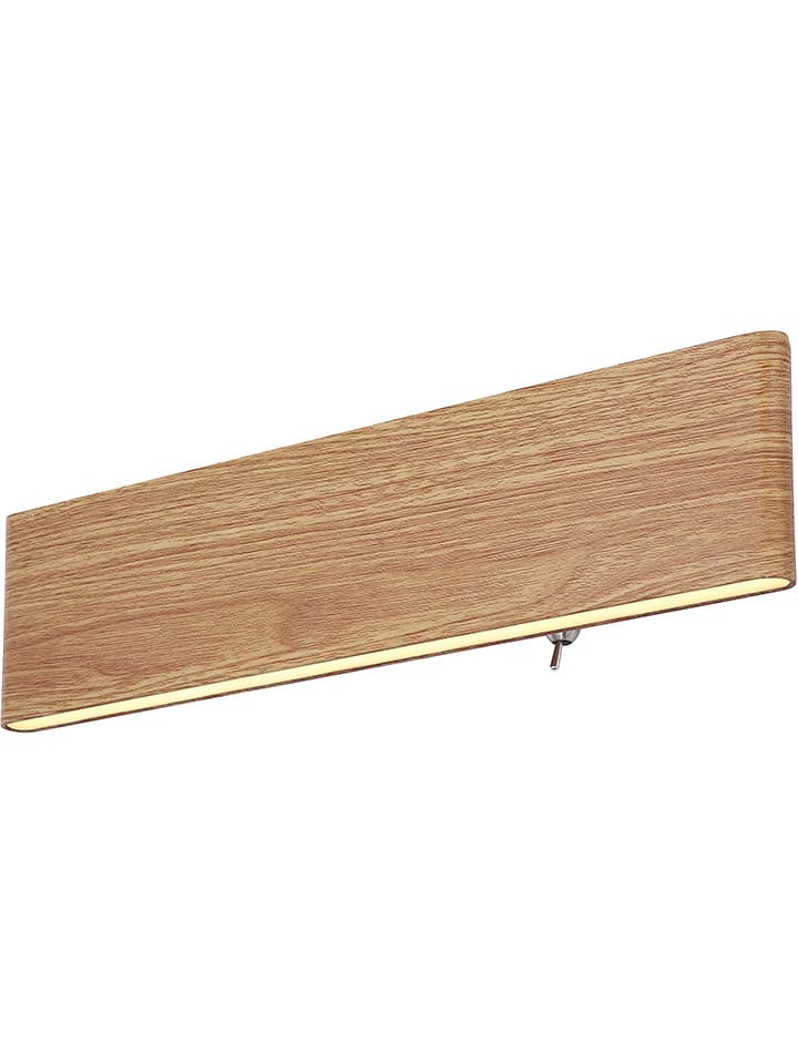 Globo lighting Lampa ścienna LED "Siegfried" w kolorze jasnobrązowym - 29,5 x 8 cm rozmiar: onesize