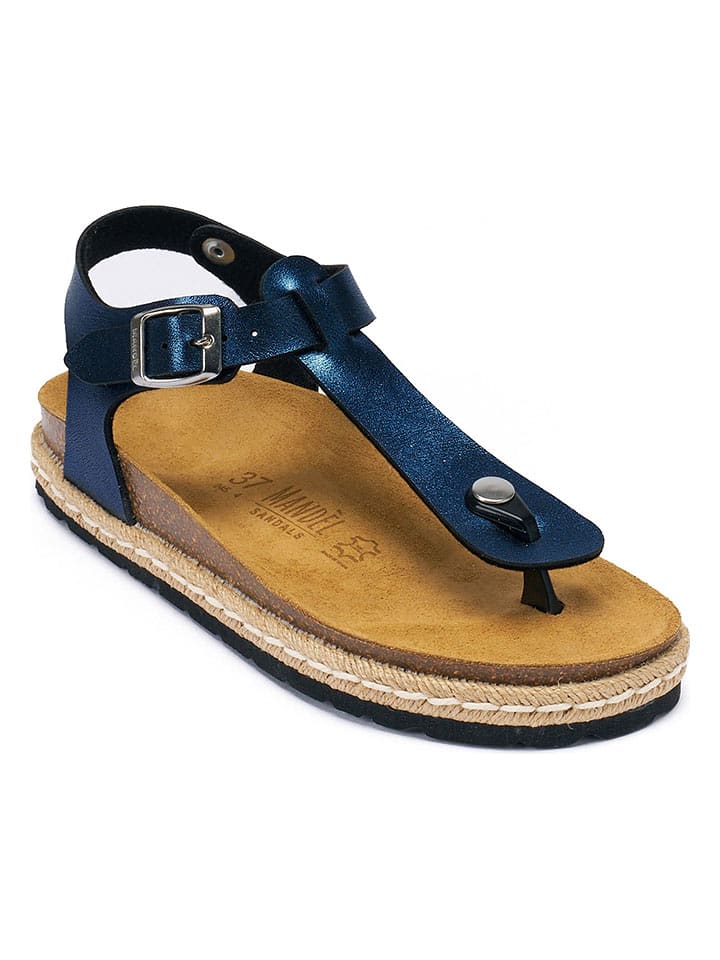 Mandel Sandały w kolorze niebieskim rozmiar: 37