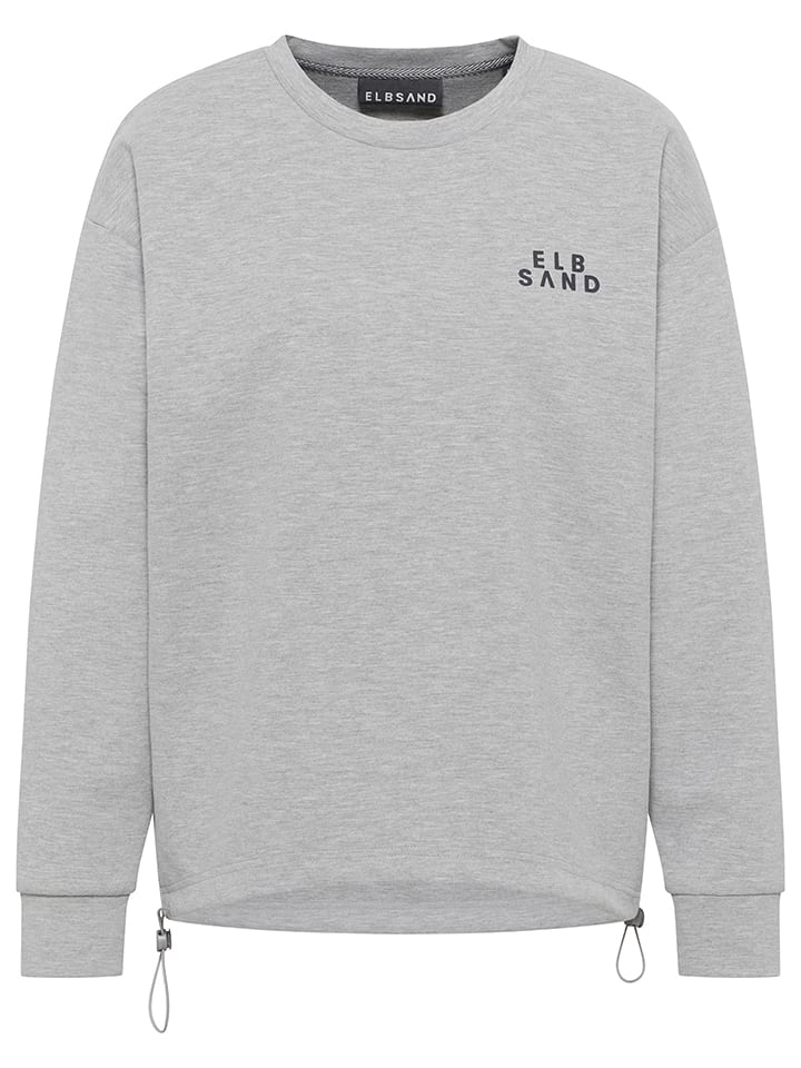 ELBSAND Bluza "Caris" w kolorze szarym rozmiar: XL