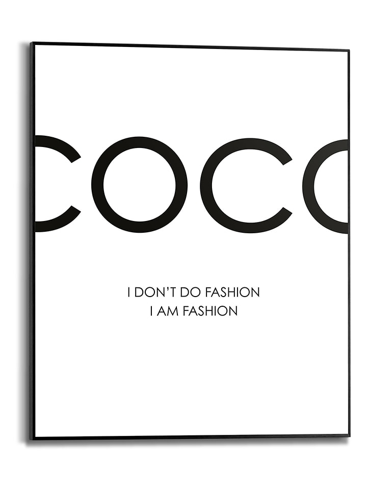 Orangewallz Druk artystyczny "I Am" w ramce rozmiar: 40x50 cm