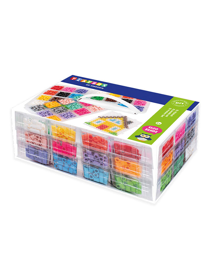 Playbox 1500-częściowy zestaw koralików XL do prasowanek - 3+ rozmiar: onesize
