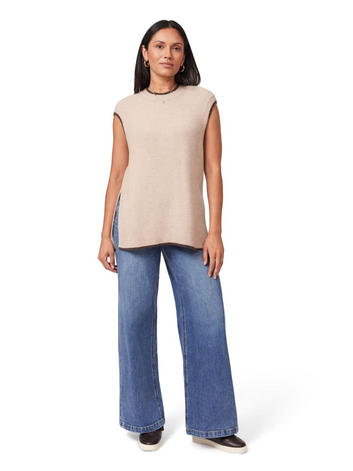 Scotch & Soda Bezrękawnik w kolorze beżowym rozmiar: XL