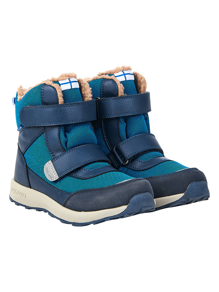 finkid Botki zimowe "Lappi" w kolorze granatowym rozmiar: 23