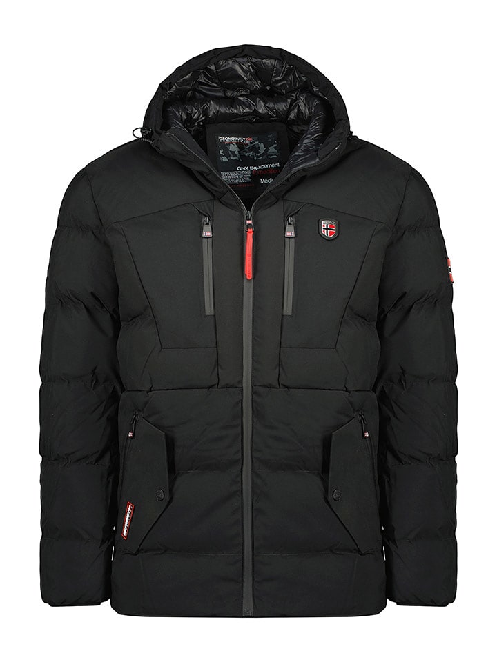 Geographical Norway Kurtka pikowana "Cachot" w kolorze czarnym rozmiar: 140