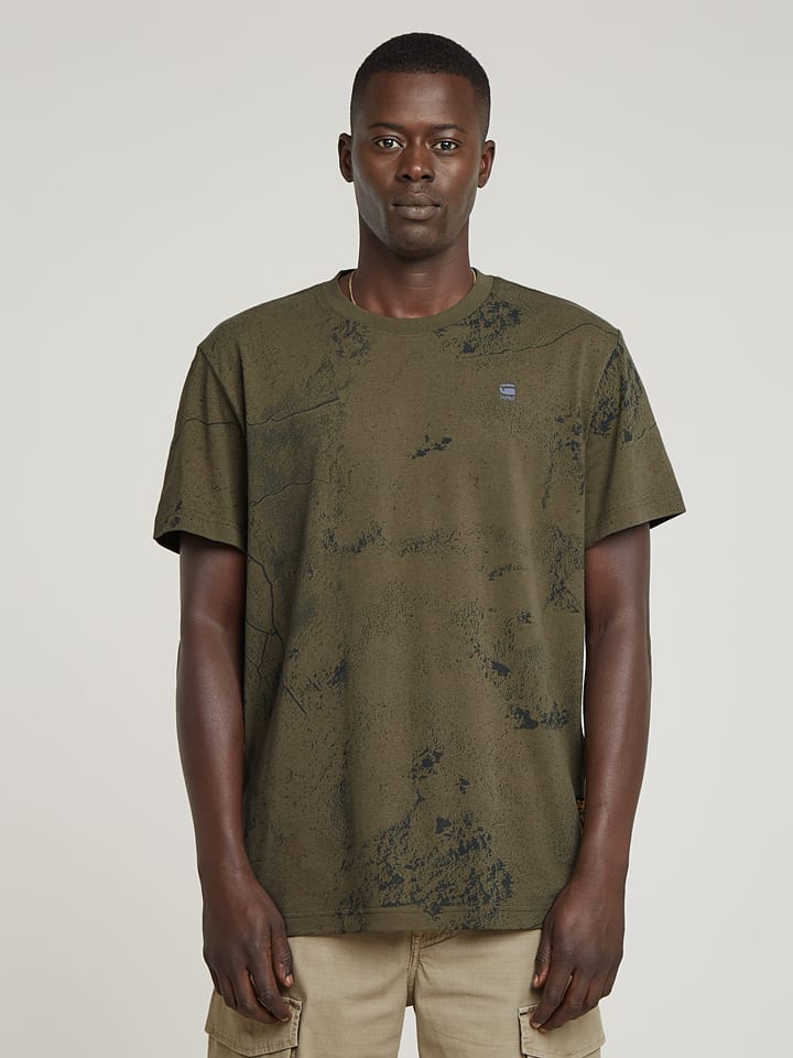G-Star Koszulka w kolorze khaki rozmiar: M