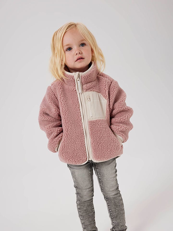 name it Kurtka polarowa w kolorze jasnoróżowym rozmiar: 122