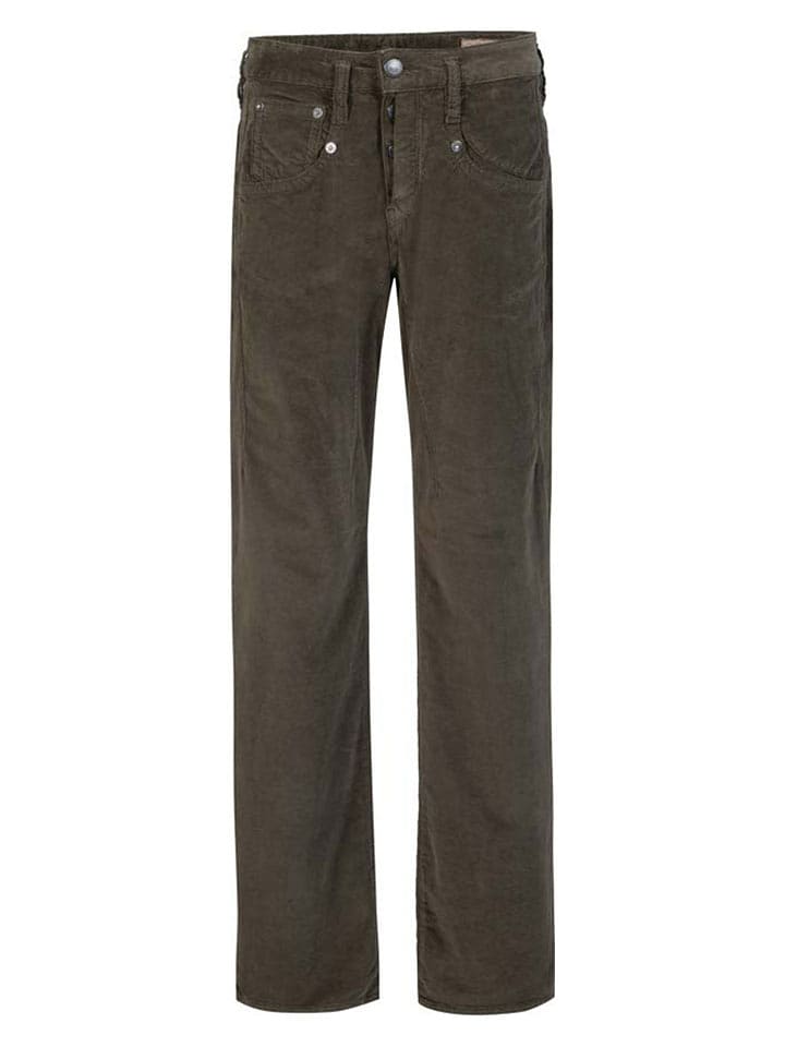 Herrlicher Spodnie w kolorze ciemnobrązowym rozmiar: W32/L30