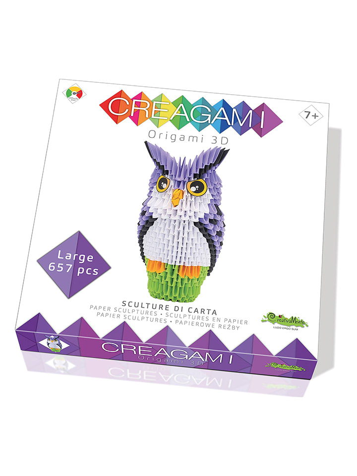 CREAGAMI Origami 3D "Owl" - 7+ rozmiar: onesize