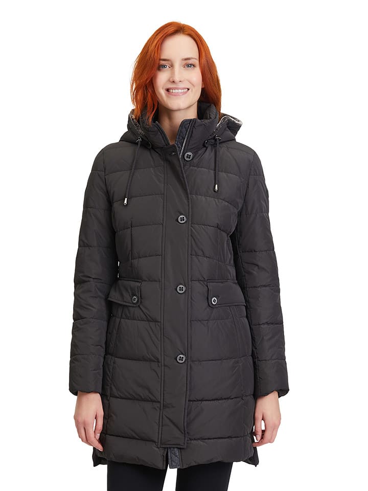 Gil Bret Płaszcz pikowany w kolorze czarnym rozmiar: 42