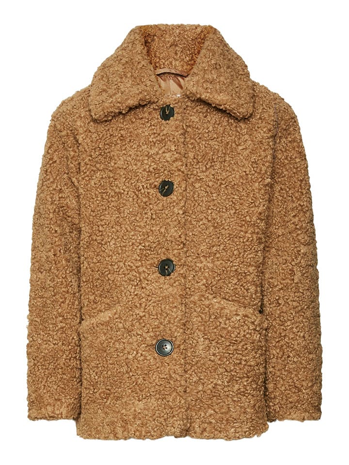 Vero Moda Girl Kurtka przejściowa w kolorze jasnobrązowym rozmiar: 152