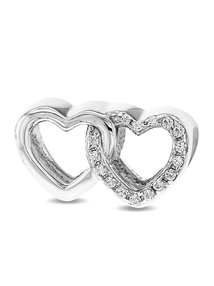 CHARM'S Srebrny charms z cyrkoniami rozmiar: onesize