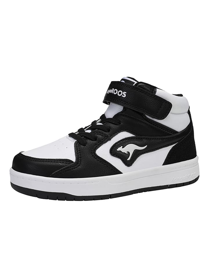 Kangaroos Sneakersy "Hogan EV" w kolorze czarno-białym rozmiar: 30
