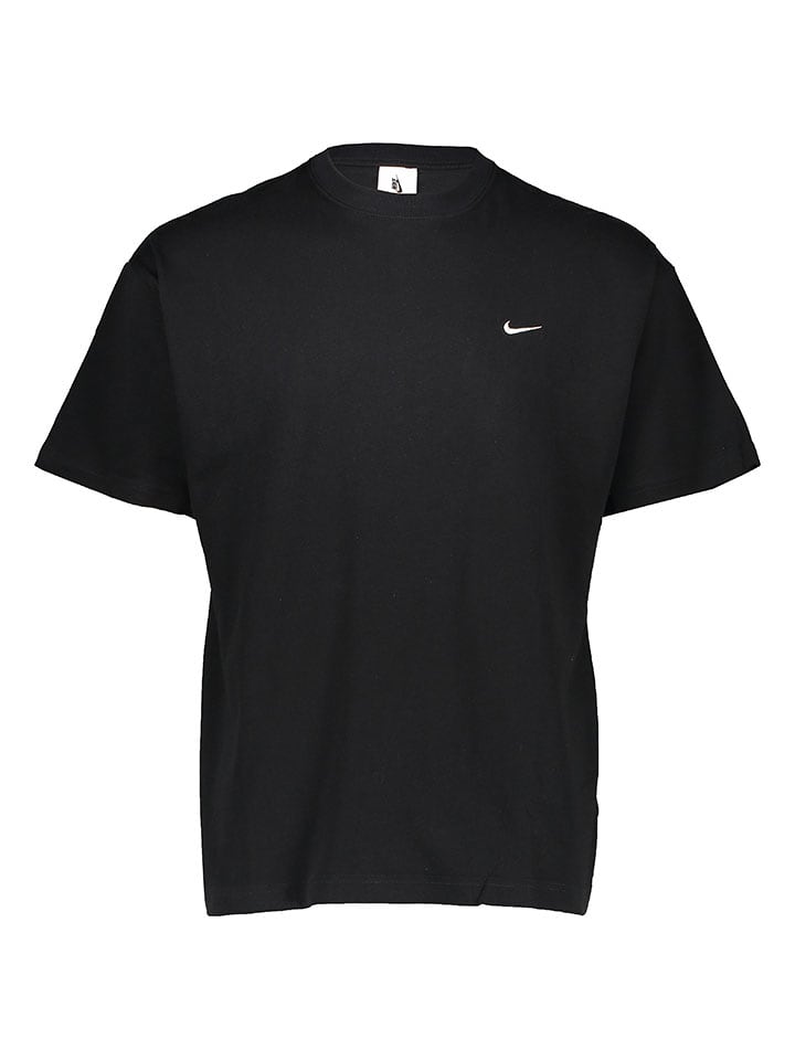 Nike Sportswear Koszulka "Solo Swoosh" w kolorze czarnym rozmiar: XS