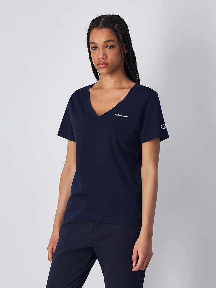 Champion Koszulka w kolorze granatowym rozmiar: S