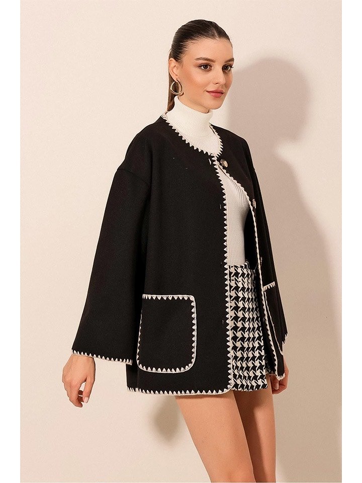 Bigdart Kardigan w kolorze czarnym rozmiar: 42