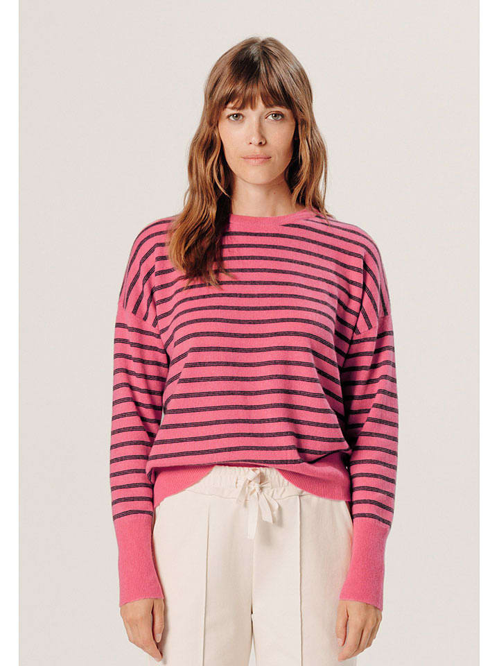 Rodier Kaszmirowy sweter w kolorze jasnoróżowym rozmiar: S