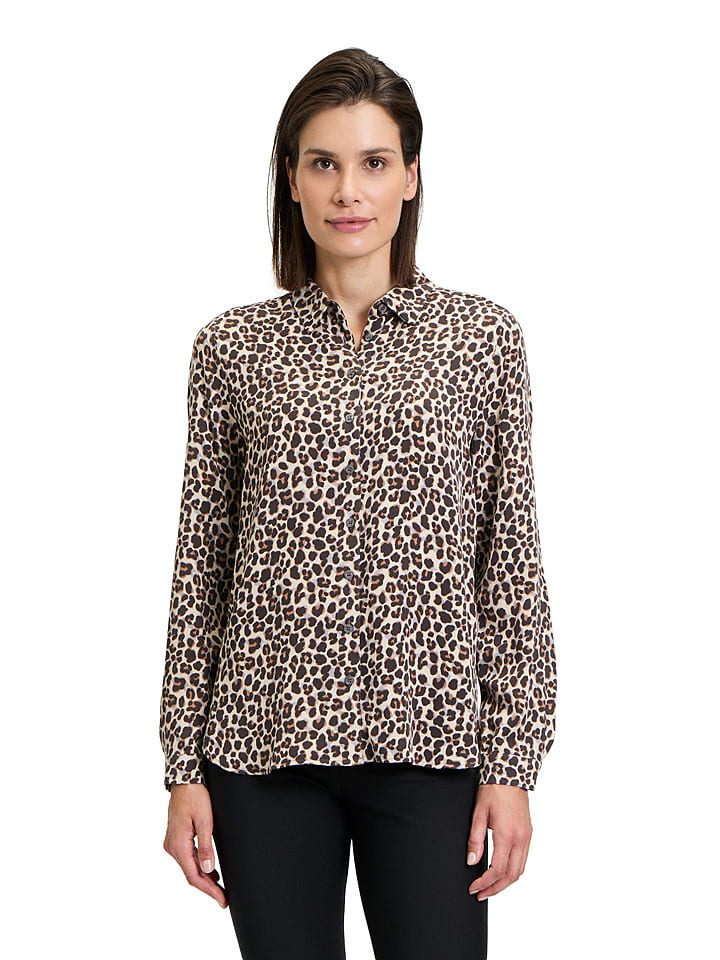 Betty Barclay Bluzka w kolorze beżowo-brązowo-szarym rozmiar: 46