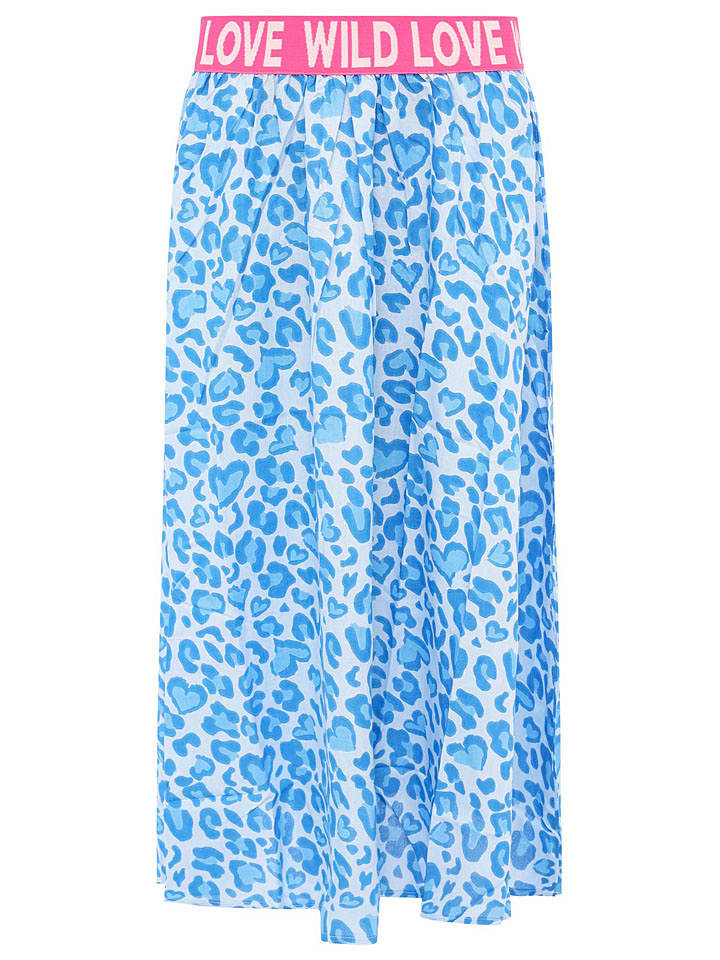 Zwillingsherz Spódnica w kolorze różowo-niebieskim rozmiar: L/XL