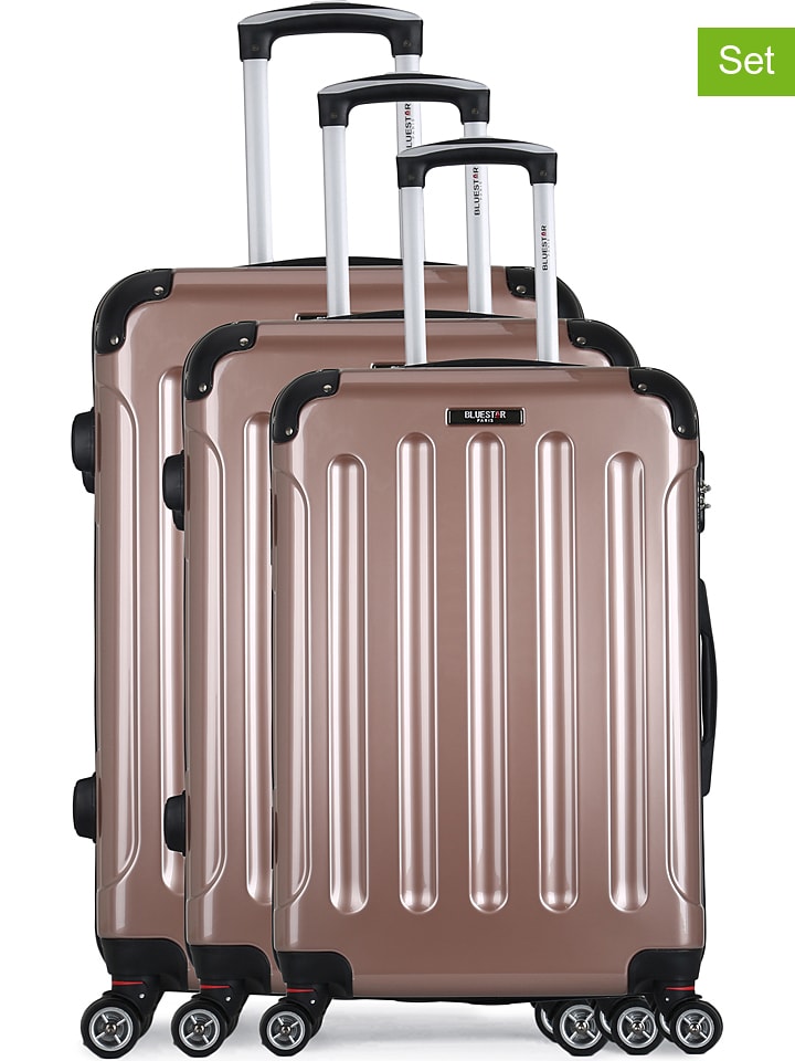 BlueStar 3-częściowy zestaw "Tunis" w kolorze różowozłotym rozmiar: onesize