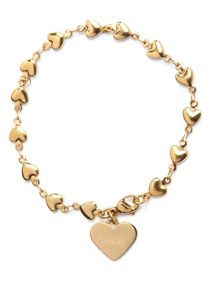 U.S. Polo Assn. Pozłacana bransoletka z zawieszką rozmiar: onesize