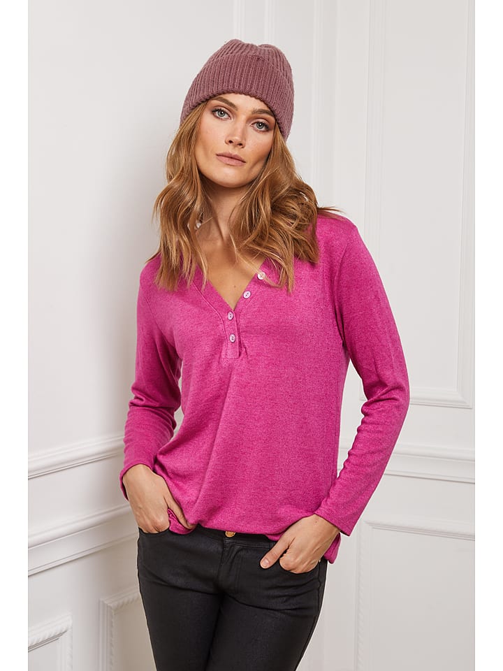 Joséfine Sweter "Drival" w kolorze różowym rozmiar: M