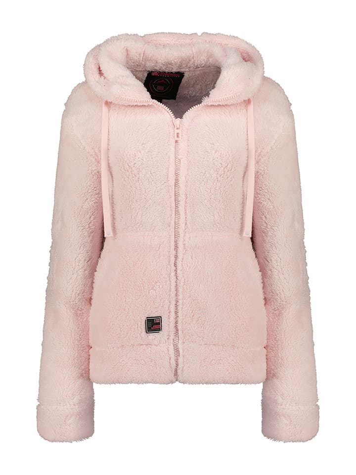 Geographical Norway Kurtka polarowa "Tortilla" w kolorze jasnoróżowym rozmiar: S