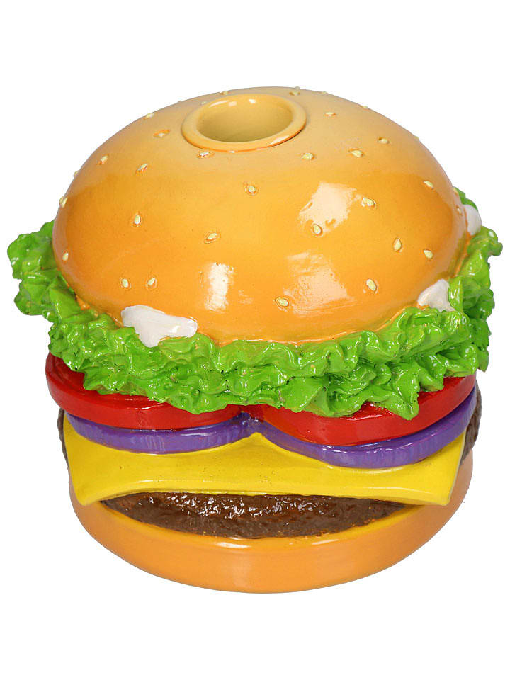 Kersten Świecznik "Hamburger" ze wzorem - wys. 10 x Ø 12 cm rozmiar: onesize