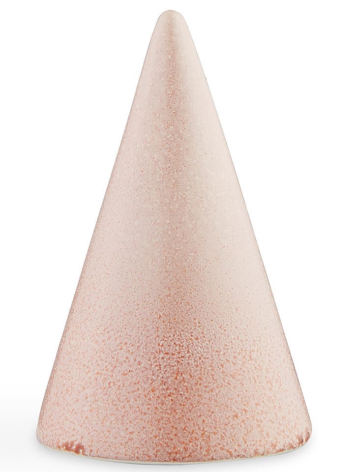 Kähler Dekoracja w kolorze jasnoróżowym - wys. 11 x Ø 7 cm rozmiar: onesize