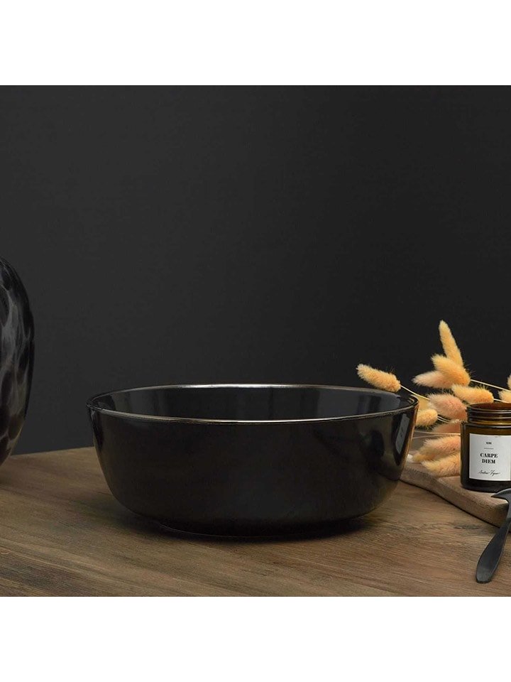 Make a Wish Salaterka w kolorze czarnym - Ø 25 cm rozmiar: onesize