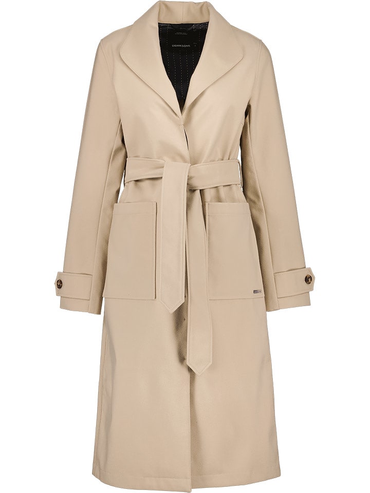 Didriksons Płaszcz przejściowy "Beata" w kolorze beżowym rozmiar: 44