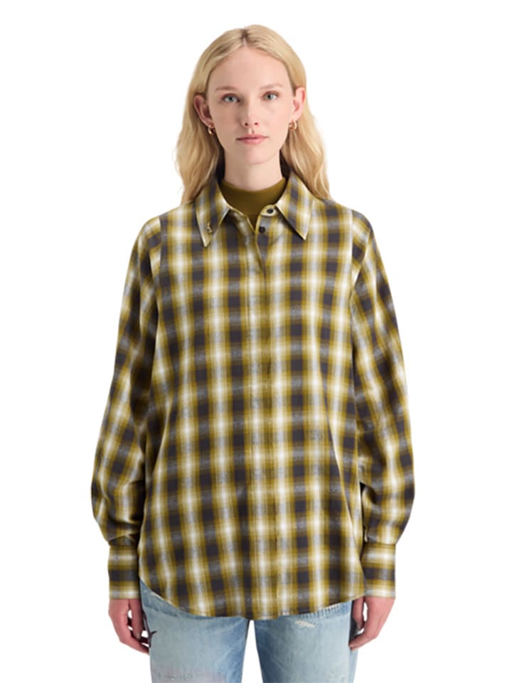 Scotch & Soda Koszula w kolorze czarno-żółtym rozmiar: 36