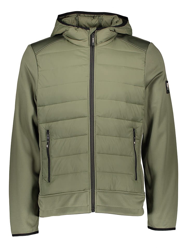 Garcia Kurtka pikowana w kolorze khaki rozmiar: XL