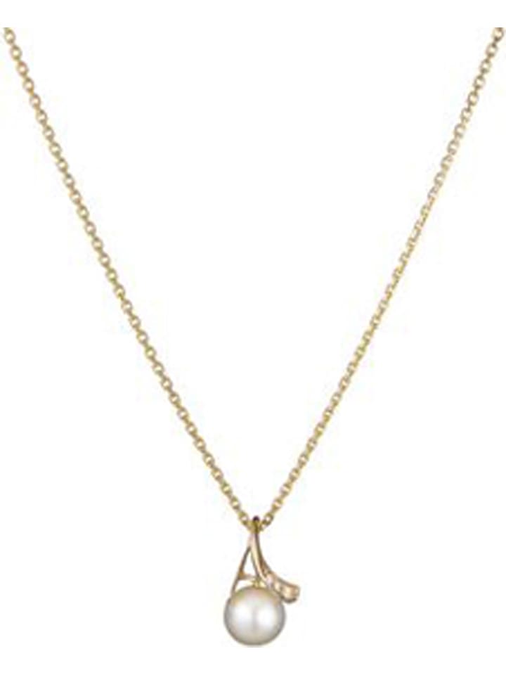 OR ÉCLAT Złota zawieszka "Phenix" z perłą rozmiar: onesize