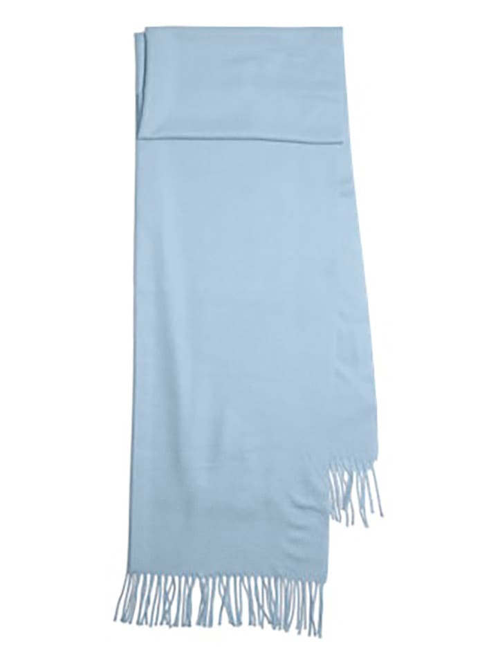 Pieces Szal w kolorze błękitnym - 195 x 65 cm rozmiar: onesize
