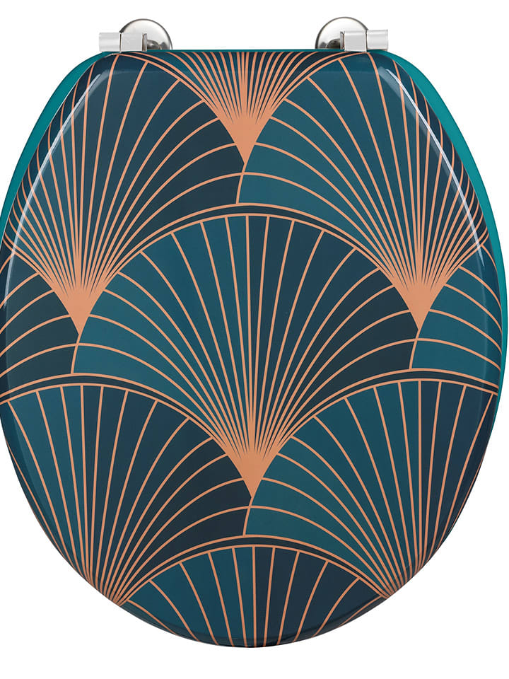 Wenko Automatyczna deska WC "Aira" w kolorze granatowo-morskim rozmiar: onesize