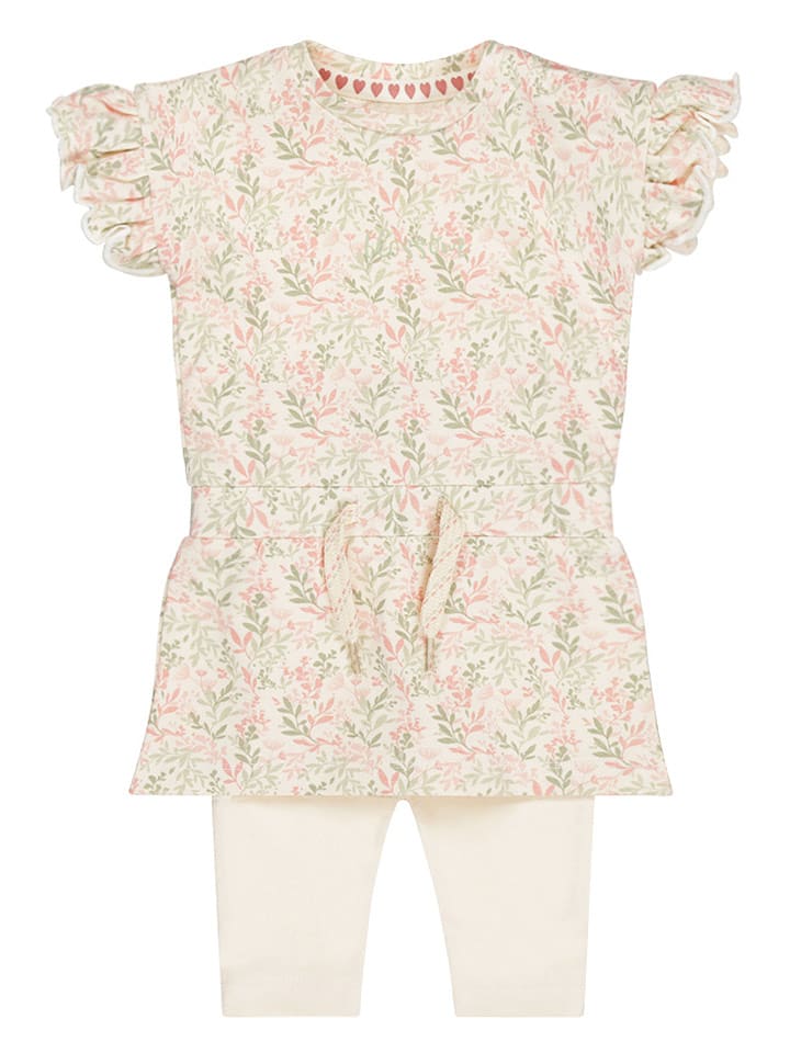 Dirkje 2-częściowy zestaw w kolorze beżowym rozmiar: 80