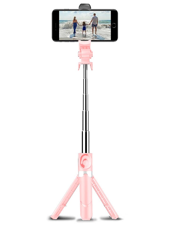 SWEET ACCESS Selfie-stick Bluetooth w kolorze jasnoróżowym rozmiar: onesize