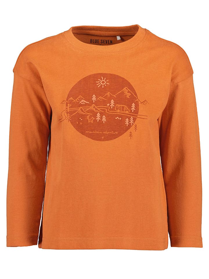 Blue Seven Koszulka w kolorze pomarańczowym rozmiar: 92