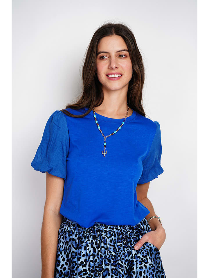 William de Faye Koszulka w kolorze niebieskim rozmiar: 38