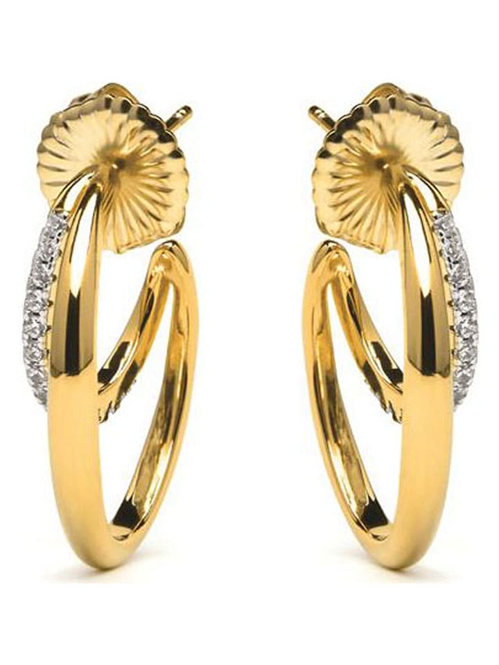 Luxenter Kolczyki-wkrętki z cyrkoniami rozmiar: onesize