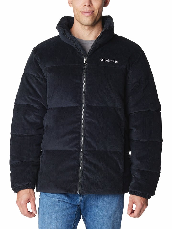 Columbia Zimowa kurtka sztruksowa "Puffect™" w kolorze czarnym rozmiar: S