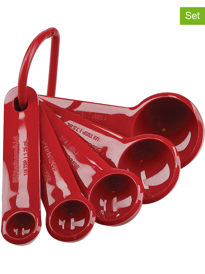 KitchenAid Miarki (5 szt.) w kolorze czerwonym rozmiar: onesize
