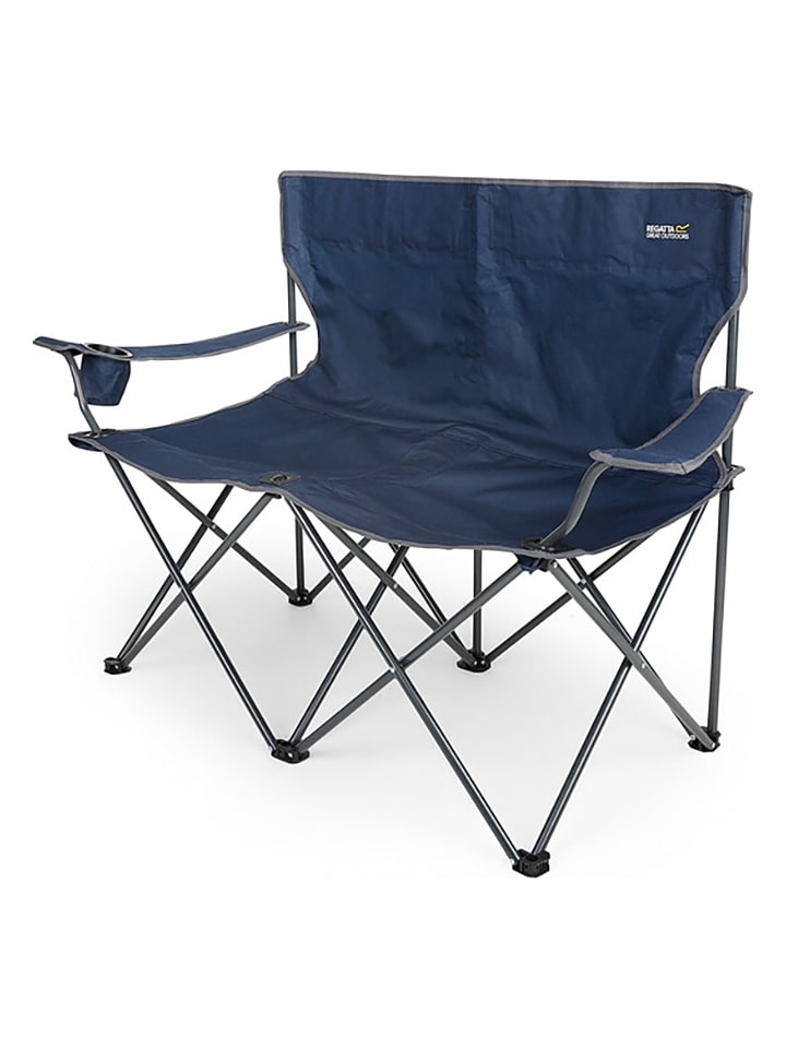 Regatta Krzesło kempingowe "Isla" w kolorze granatowym - 135 x 90 x 55 cm rozmiar: onesize