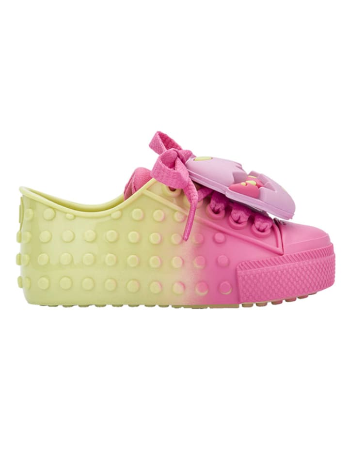 Melissa Sneakersy w kolorze różowo-żółtym rozmiar: 22/23