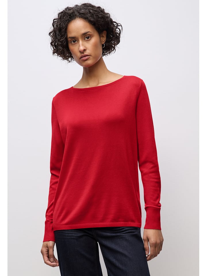 Cecil Sweter w kolorze czerwonym rozmiar: 34