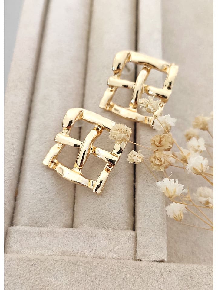 Nakkash Pozłacane kolczyki-wkrętki rozmiar: onesize