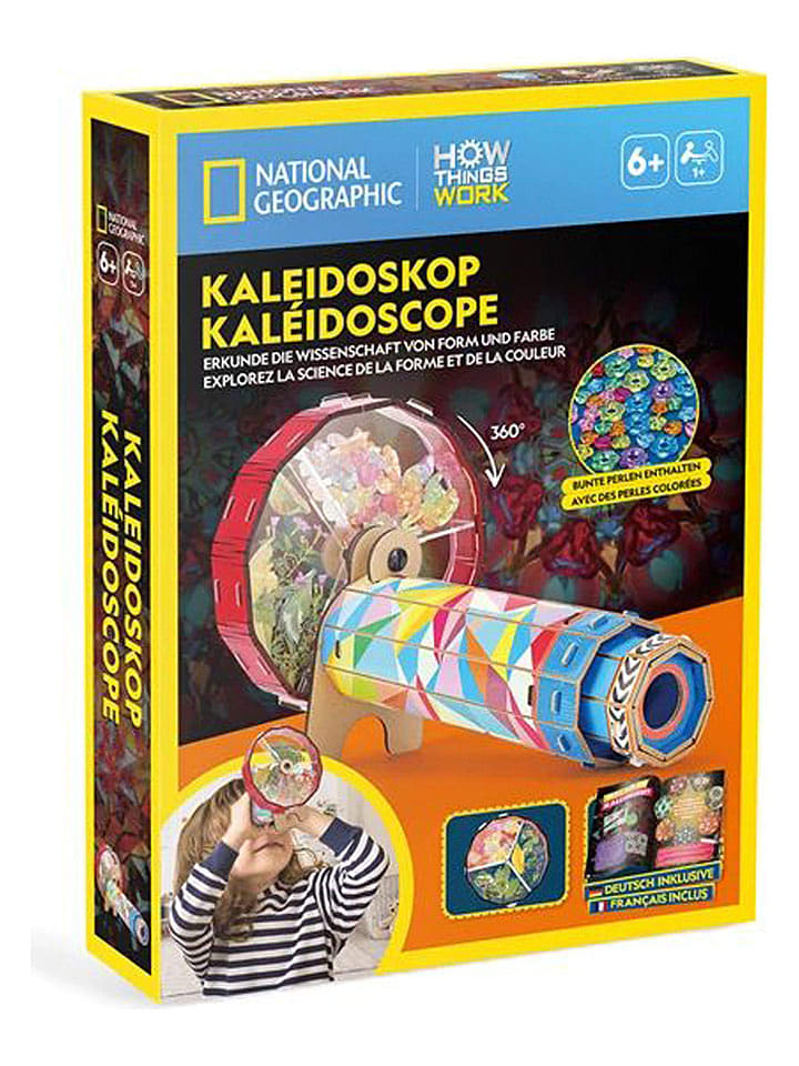 CubicFun Zestaw konstrukcyjny "Large kaleidoscope" - 6+ rozmiar: onesize